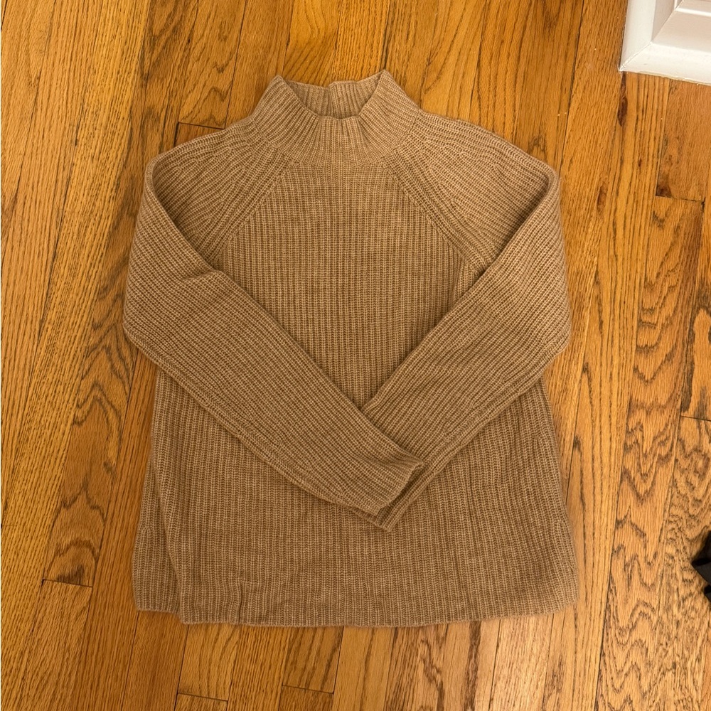 Vince Tan Turtleneck Sweater